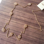 Amrita Singh  Gold Austrian Crystal Necklace Photo 0