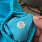 Lululemon  Amped Crop Size 2 Power Luxtreme Spry Blue Sizzle Love Red Legging Photo 11