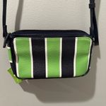 Vera Bradley  Striped Green/ Blue Crossbody Purses NWT Photo 3