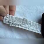 ZARA Black Satin Effect Smocked Bach Crop Top Photo 7