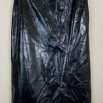 BLANK NYC NWT  Front Split Faux Leather Pencil‎ Skirt Black Size 27/S Photo 0