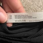 Free People Women’s  FP Movement Ribbed Back Zip Long Sleeve Crop Top Black Sz S Photo 2