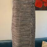 Holding Horses Anthropologie  Tweed Fringe Knit Cotton Blend Dress Size M Photo 1