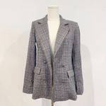 Majorelle  Rhea Glen Plaid Double Breasted Blazer Jacket Contemporary Work Small Photo 2