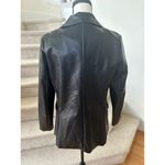 Princess Polly  Faux Leather Ellen Double Breasted Jacket Photo 3