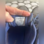 Columbia  Womens Gray and Blue Hiking Shoes 8.5, waterproof, preloved worn 2X Photo 8