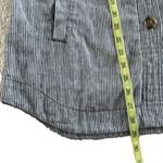 Ann Taylor NWT Loft Shirt Jacket shacket Womens XS Linen Long Sleeve‎ Button Down Striped Photo 10