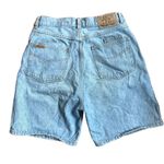 Jordache Vintage 90s  High Waist Light Blue Indigo Jean Shorts Women size 13/14 Photo 3