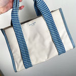 Kate Spade Mini Canvas Tote Bag Purse Photo 6