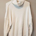 Aerie Soft Cream Cowl Neck Sweater Photo 0