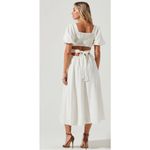 ASTR The Label Angeles Puff Sleeve Cutout Dress Photo 2