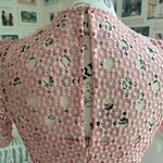 Sandro Paris Floral Lace Midi Dress Photo 9