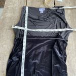 Motherhood Womens Dress Size Medium Maternity Black Velour Sheath Formal Elegant Photo 8