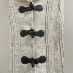 VENARIO Dina Duffle Coat 100% Wool Jacket Size M Beige Equestrian NWOT Knit‌‌ Tan Size M Photo 2