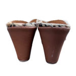 Sundance  faux cheetah fur wedge sandals, New w/o box size 36 Euro (5.5 US) Photo 3