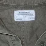 REI Cooperative Small Army Green Polo Tee Short Sleeve Dress Women Oversized Photo 2