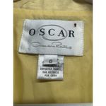Oscar de la Renta Vintage  Women's Size 8 Button Up Yellow Blazer Jacket Lined Photo 2