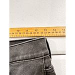 EXPRESS  Womens Slim Super High Rise Grey Jeans Embellished Lightning Bolt Sz 2R Photo 5