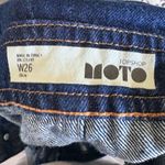 Topshop Moto Blue Denim Overalls size 4 farmhouse country Ranch Photo 5