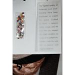 NWT!! Megan Park England 100% Silk Flower Embroidered Beaded Purse Crossbody Bag Pink Photo 4