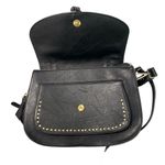 Antik Kraft  Black Vegan Leather Shoulder Bag Photo 8