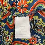 Daniel Rainn ‎ Navy Hearts Sleeveless Sheer Blouse Photo 1