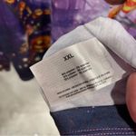 Gloria Vanderbilt Purple witchy spooky haunted halloween bling bling haunted pumpkin patch top nwt Photo 5