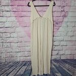 ASOS  CREPE CRINKLE PLEATED STYLE BUTTON FRONT RUFFLE WIDE LEG TANK JUMPSUIT 6 Photo 2