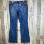 Jessica Simpson  Size 9 5 Pockets Belt Loops Booty Denim Blue Jeans Rippe… Photo 1