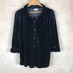 Charter Club  Back Velvet Button-Down Shirt NEW XL Photo 3