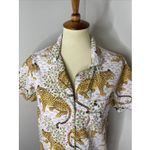 Printfresh Womens Print Fresh Anthropologie Bagheera Tiger Organic Cotton PJ Top Sm Photo 5
