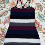 Lululemon  padded striped athletic top halter back size missing see measurements Photo 1