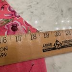 🌸3 for $20🌸 Miss Dorby Linen Blend Halter Maxi Dress Sz 16 Floral Beaded Y2K Vtg Pink Photo 3