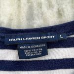 Ralph Lauren  Women's Slim Fit Striped Rib-Knit Cotton Crew Neck T-Shirt Photo 2