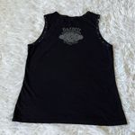 Harley Davidson Motorcycles Barnett Classic Notch Tank top size Large Black Photo 9
