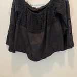 Kendall + Kylie  Off-the-shoulder Eyelet Blouse M Photo 3
