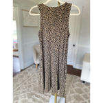 Old Navy  Leopard Tank Dress Swing Summer Spring Boho Chic Brunch Streetwear S Photo 3