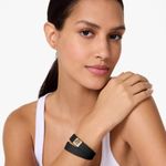 Kate Spade  Black Phoebe Leather Double Wrap Bracelet NWT Photo 2