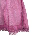 Victoria's Secret Victoria Secret’s Animal Print Maroon /Purple Black Babydoll Chemise Size M VGUC Photo 2