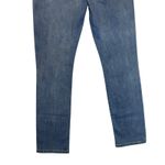 CAbi  Jeans Women High Straight Leg Blue Wash Denim Staple Jeans Classic Size 4 Photo 5