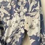 Jaase  Floral jumpsuit wide legs drawstring waist size small Photo 6