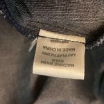 Skies Are Blue  Blue Denim Olive Green Velvet Cotton Dress Size M Photo 7