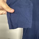 Ralph Lauren  Women’s Tunic Top 2X Navy Blue V-Neck 3/4 Sleeve Plus Size Blouse Photo 2