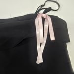 MORE TO COME Carson Mini Dress in Black Photo 4