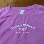 All In Motion Health & Wellness Pink Sweatshirt Photo 1