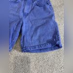 Levi's Vintage  900 Purple Denim High Waisted Jean Mom Shorts Women's Size 6 1992 Photo 3
