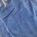 Denim dress with rhinestones Blue Size M Photo 2