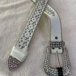 White Rhinestone Belt Photo 0