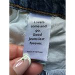 PacSun Women's 99% Cotton Frayed Raw Hem Stretch Mom Denim Jeans Shorts 26 Photo 5