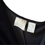 Vintage 90s Velvet Moda International One Shoulder Jumpsuit Size Medium Black Photo 3